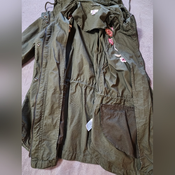 Xhilaration Embroidered Coat - Picture 5 of 9